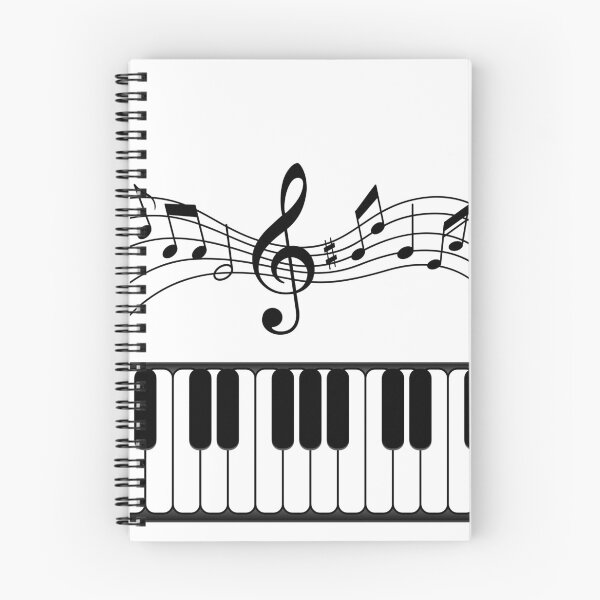 Item preview, Piano Keyboard and Music Notes designed and sold by BlakefourDesign.