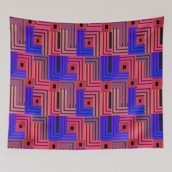 Item preview, Vertical Modern Rectangle Abstract Art designed and sold by marvacousins246.