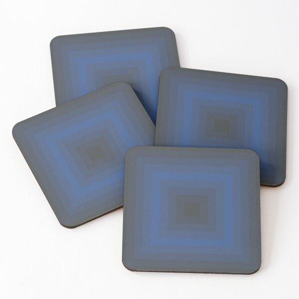 Item preview, Pirate Black Classic Blue Abstract Pattern designed and sold by PatternSalad.