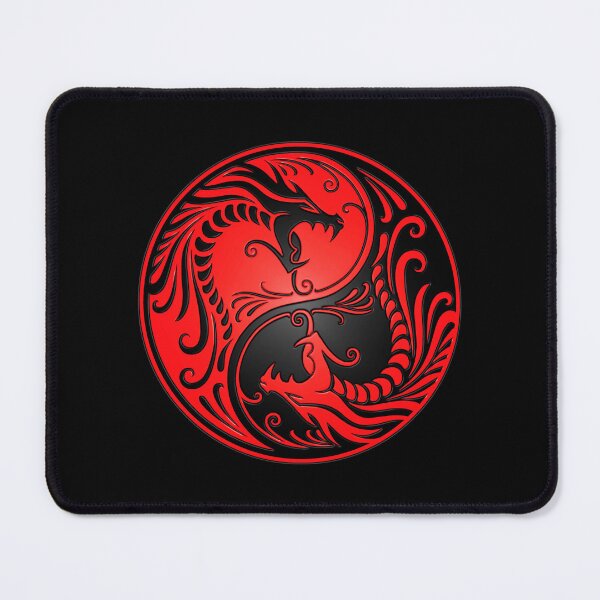 Item preview, Yin Yang Dragons Red and Black designed and sold by JeffBartels.