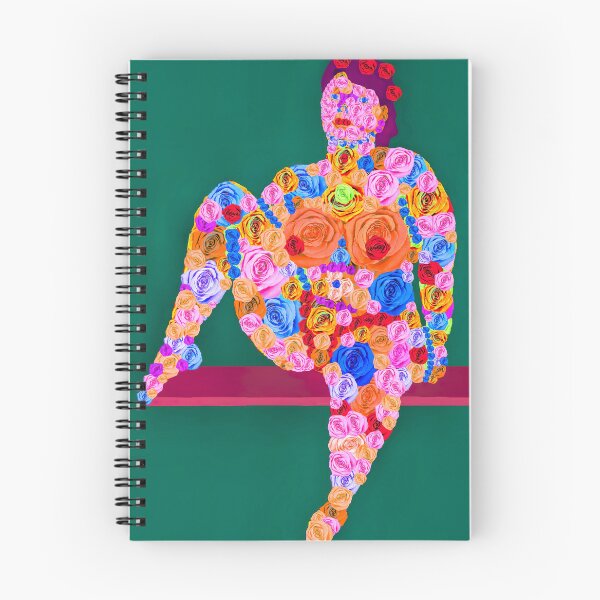 Item preview, "Curvy Caitlin (6)" female nude painted in roses designed and sold by pulchritude560.