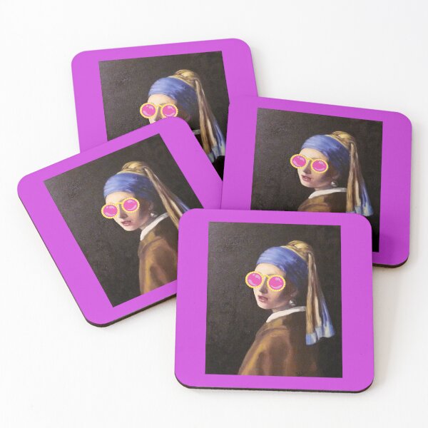 Item preview,  Girl With A Pearl Earing - Glasses designed and sold by OurShop00.