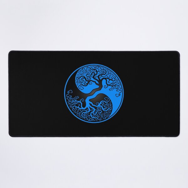 Item preview, Blue and Black Tree of Life Yin Yang designed and sold by JeffBartels.