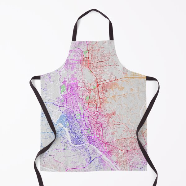 Item preview, Dhaka City Map of Bangladesh - Colorful designed and sold by deMAP.