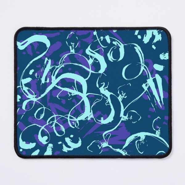Item preview, Bright abstract pattern with ribbons and Christmas lights designed and sold by bokasin.