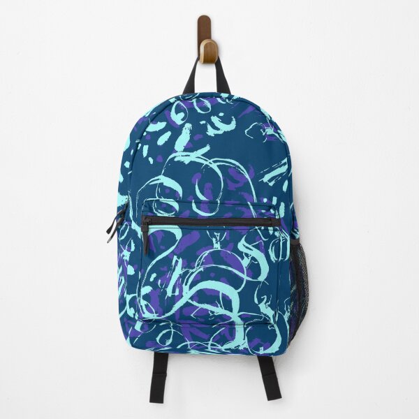 Item preview, Bright abstract pattern with ribbons and Christmas lights designed and sold by bokasin.