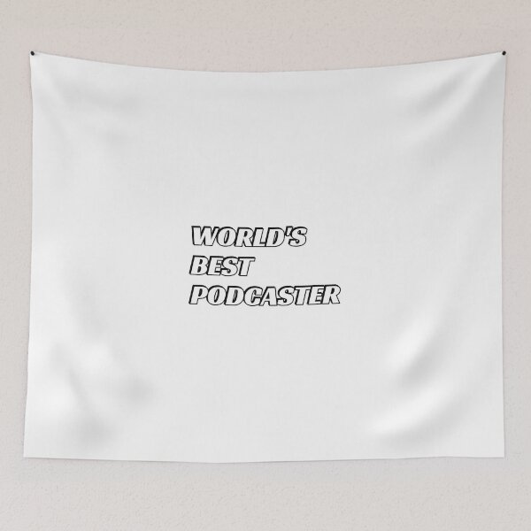 Item preview,  Worlds best Podcaster designed and sold by Inspirationmotivation.