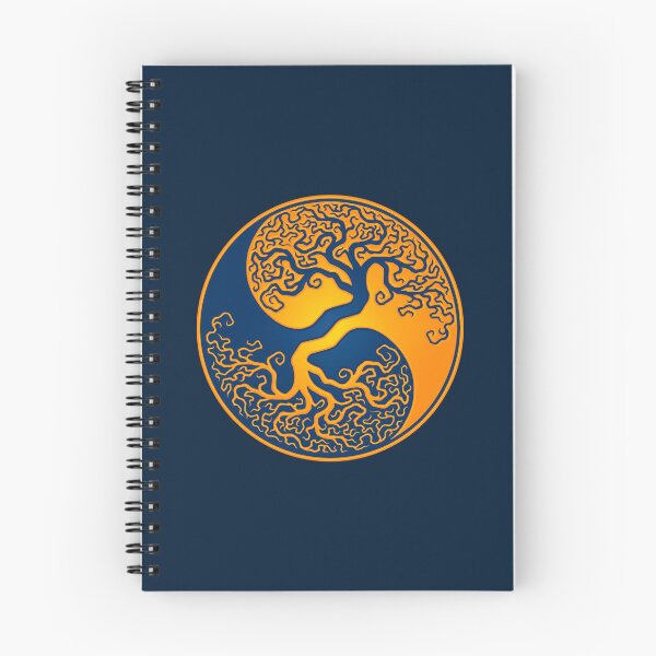 Item preview, Yellow and Blue Tree of Life Yin Yang designed and sold by JeffBartels.