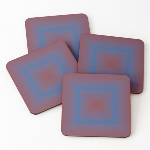 Item preview, Rhubarb Classic Blue Abstract Pattern designed and sold by PatternSalad.