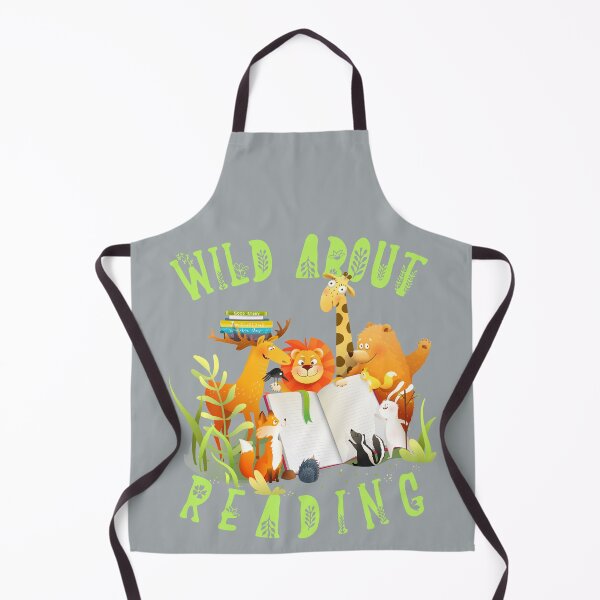 Item preview, Wild About Reading, Cute Animals Reading Books designed and sold by Constant Readers.
