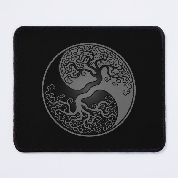 Item preview, Gray and Black Tree of Life Yin Yang designed and sold by JeffBartels.