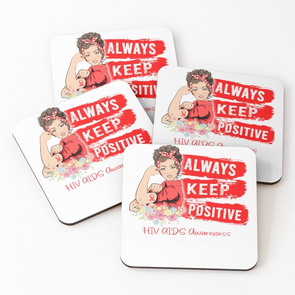 Item preview, Always Keep Positive HIV AIDS Awareness designed and sold by Sabfit.