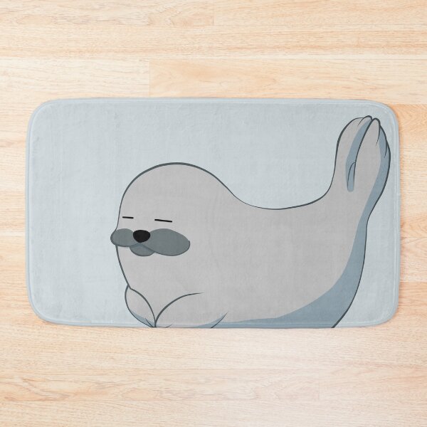Item preview, Happy sunbathing seal pup designed and sold by AniBeanz.
