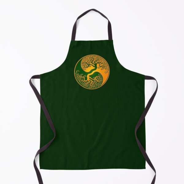 Item preview, Green and Yellow Tree of Life Yin Yang designed and sold by JeffBartels.