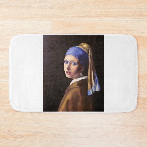 Item preview,  Girl With A Pearl Earing - With a sus blue eyes designed and sold by OurShop00.