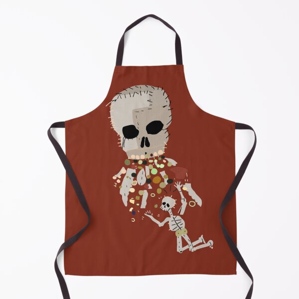Item preview, Our Flag Means Death Vomiting Skull On Skeleton Flag Design designed and sold by NarwhalsINVADE.