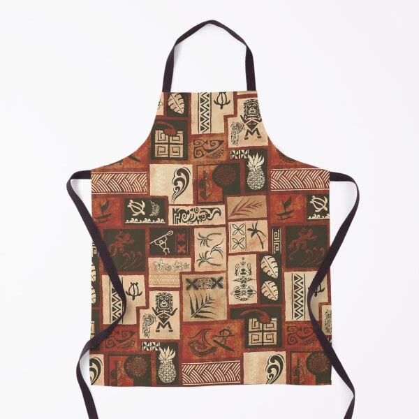 Item preview, Vintage Samoan - Hawaiian Hand Painted Tapa Tribal Patchwork 2055 designed and sold by sunnthreads.