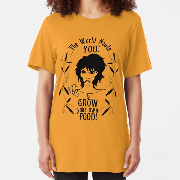 Grow Food! Slim Fit T-Shirt