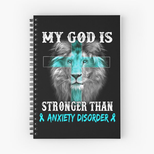 Item preview, Copy of Lion My God Is Stronger Than ANOREXIA Support ANOREXIA Warrior designed and sold by Hatjar.