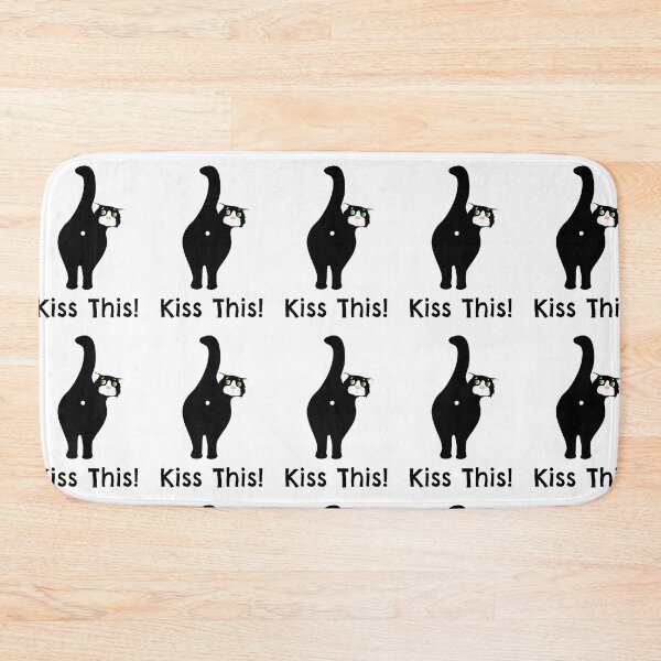 Item preview, Funny Cat Butthole Gift, Kiss This Cat Butt Hole designed and sold by iPOPit.