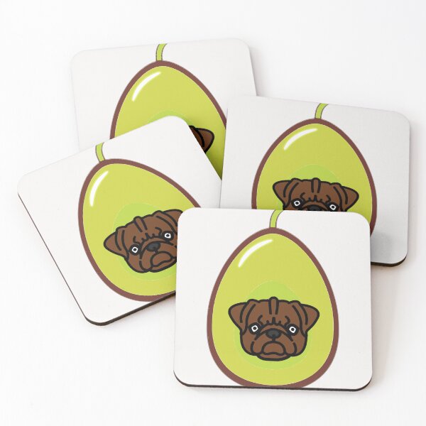 Item preview, Avopugo Fruit designed and sold by Pugstuff.