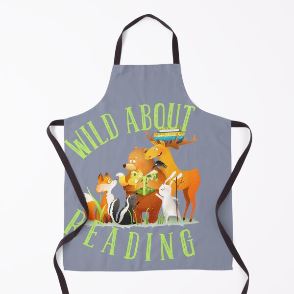 Item preview, Wild About Reading, Cute Animals Kids designed and sold by Constant Readers.