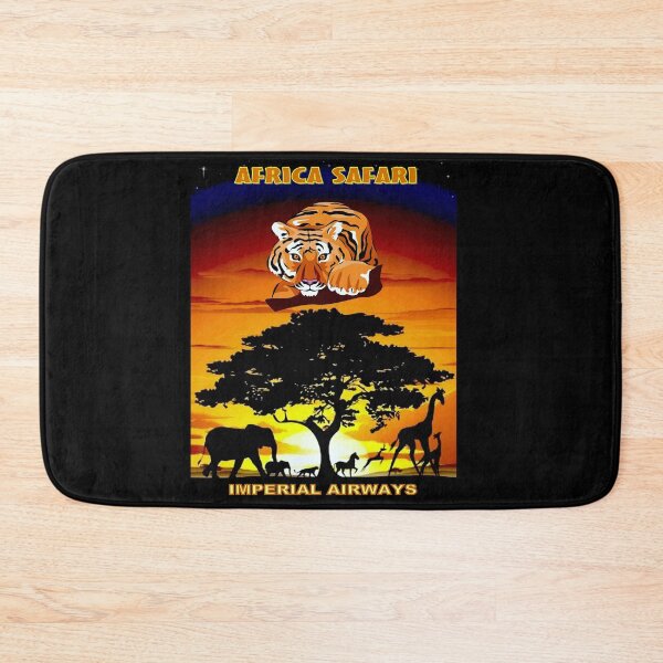 Item preview, IMPERIAL AIRWAYS : Vintage African Safari Travel and Tourism Advertising Print designed and sold by posterbobs.