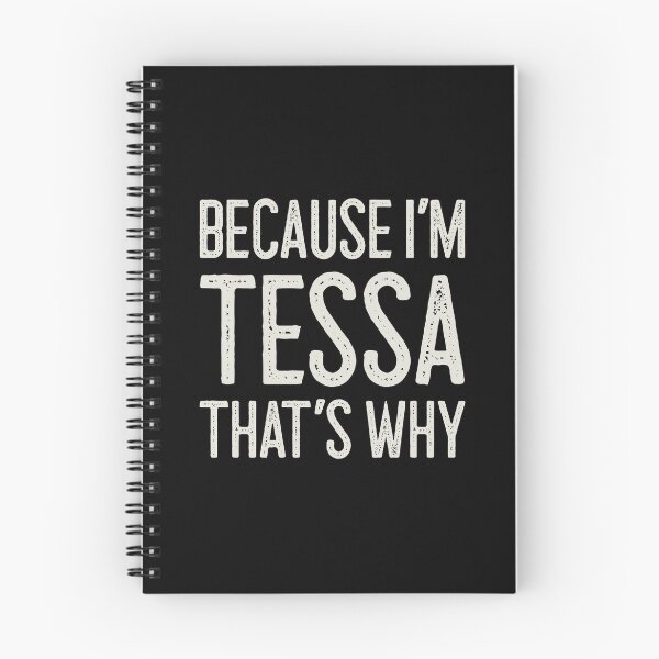 Item preview, Βecause I’m Tessa That’s Why Funny Personalized Name designed and sold by MariosNydras.