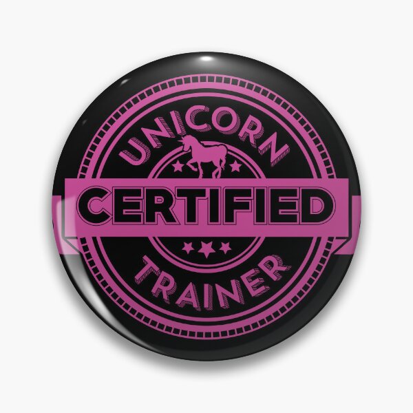 Item preview, Certified Unicorn trainer Funny designed and sold by retrippy.