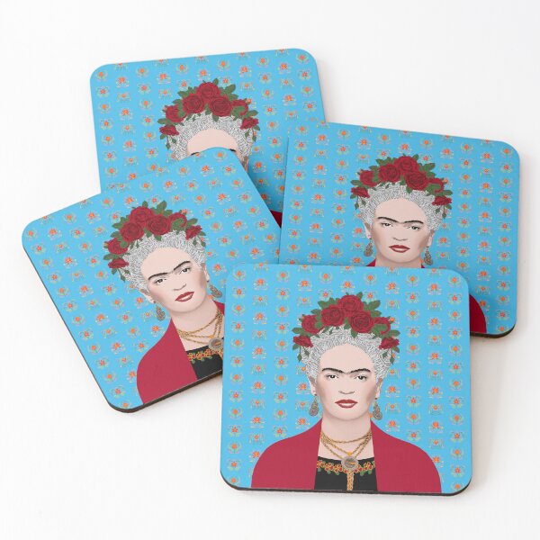 Item preview, Frida Gray - Blue Garden (Fri) designed and sold by OG2U.