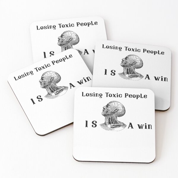 Item preview, losing toxic people is a win, sadness  designed and sold by DahabClub.