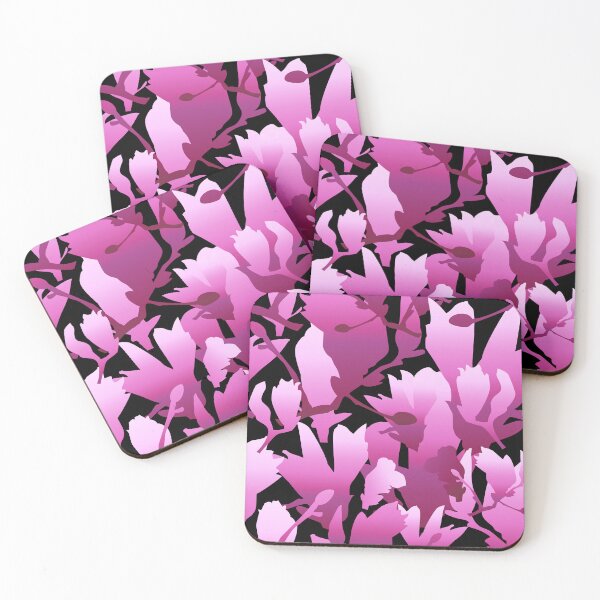 Item preview, Tulip Tree Abstract on Black 5748 designed and sold by Art in My Loft.