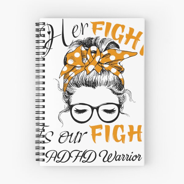 Item preview, ADHD Awareness - Her Fight is Our Fight - Support ADHD Gifts designed and sold by Aaron309.