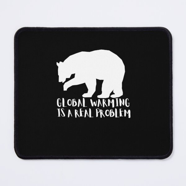 Item preview,  Global Warming Is A Real Problem Polar Bear designed and sold by EsraaBaniOdeh.