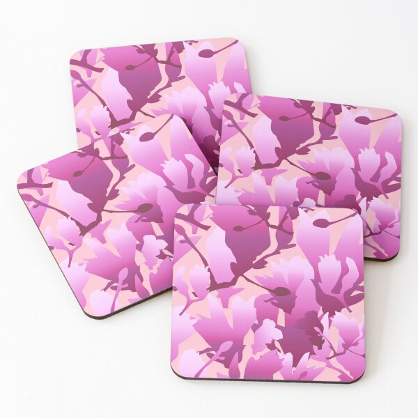 Item preview, Tulip Tree Abstract on Blush 5748 designed and sold by Art in My Loft.