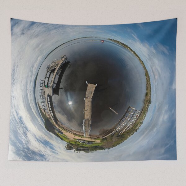 Item preview, Lakeside Mallacoota Tiny Planet #4 of 4 Autumn 22 designed and sold by Colin Dixon.