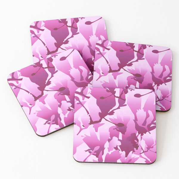 Item preview, Tulip Tree Abstract on Light Pink 5748 designed and sold by Art in My Loft.