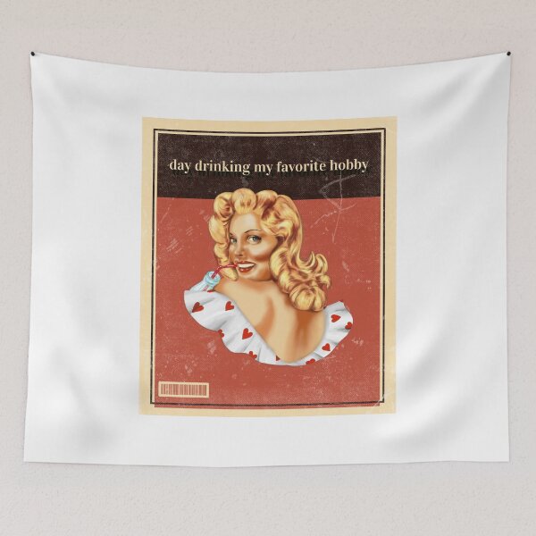 Item preview, Day drinking my favorite hobby designed and sold by DahabClub.