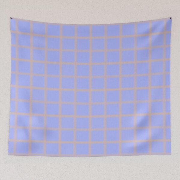 Item preview, Light Blue Squares with Salted Caramel Blurred Edges designed and sold by ThisNThatImages.