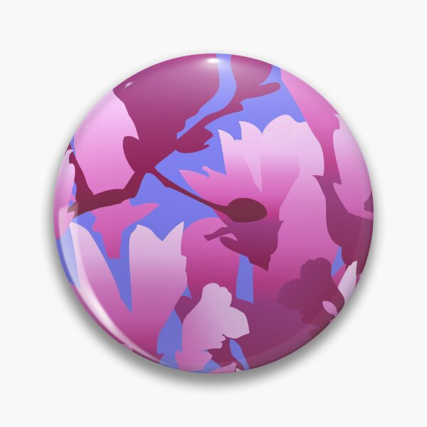 Item preview, Tulip Tree Abstract on Blue 5748 designed and sold by Art in My Loft.