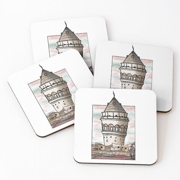 Item preview, Galata Tower in İstanbul designed and sold by PAPIRUSANDINK.