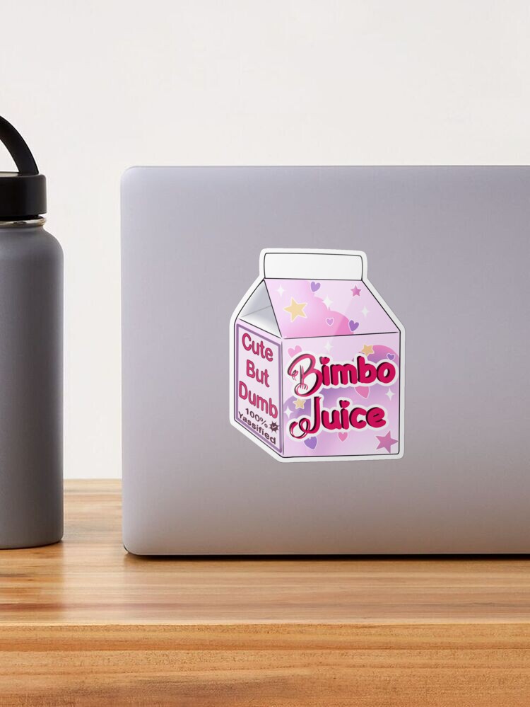 Bimbo Juice Box Sticker for Sale by Rosa-Mae