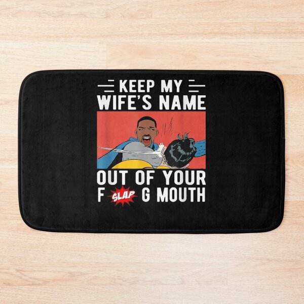 Item preview, Keep My Wife's Name Out Of Your Mouth Funny Husband, Wife T-Shirt Keep My Wife's Name Out Of Your Mouth designed and sold by Toumi ⭐⭐⭐⭐⭐.