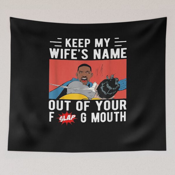 Item preview, Keep My Wife's Name Out Of Your Mouth Funny Husband, Wife T-Shirt Keep My Wife's Name Out Of Your Mouth designed and sold by Toumi ⭐⭐⭐⭐⭐.