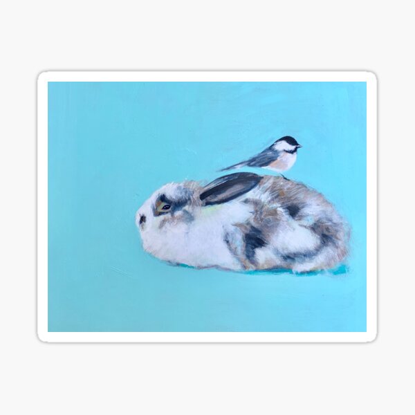 Chickadeebunny Sticker