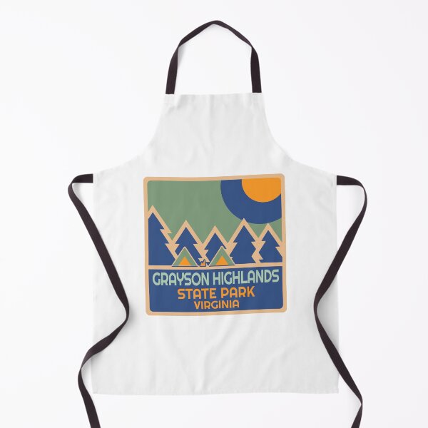 Item preview, Grayson Highlands State Park Retro Patch Logo designed and sold by VanyaKar.