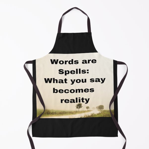 Item preview, Words are Spells: what you say becomes reality. Manifesting my tomorrow designed and sold by Victornewyork.