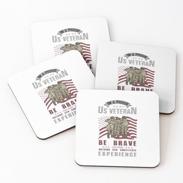 Item preview, I'm A Proud US Veteran Be Brave designed and sold by protegra.