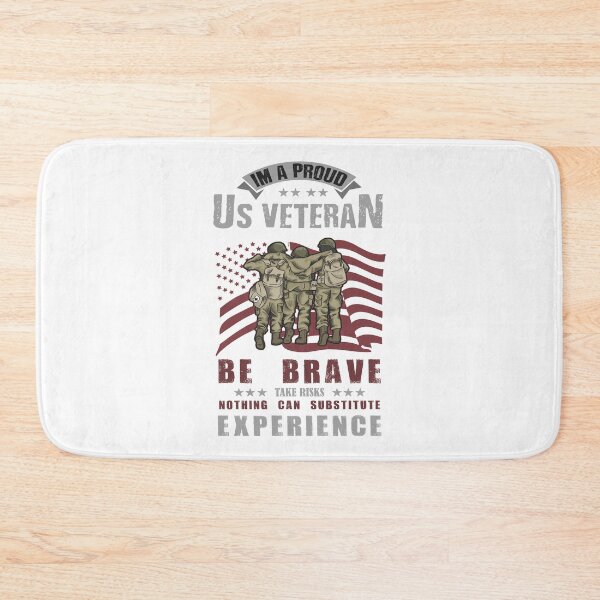Item preview, I'm A Proud US Veteran Be Brave designed and sold by protegra.