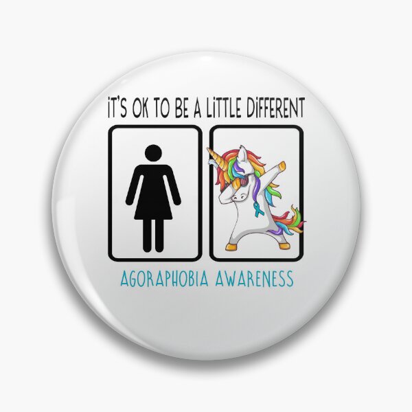 Item preview, Agoraphobia Awareness - It's Ok To Be A Little Different designed and sold by ArangoaStore.